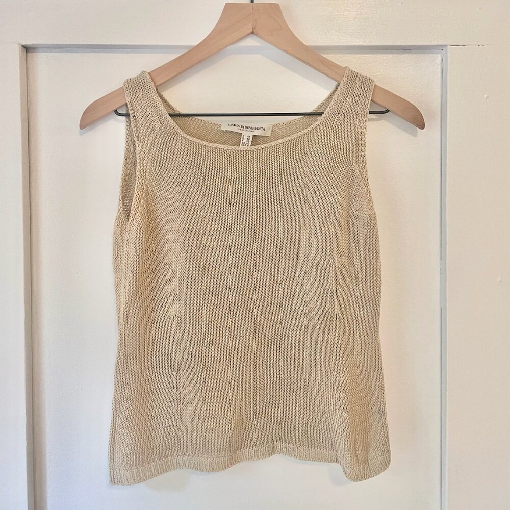 Vintage Italian Knit Top | Size S
